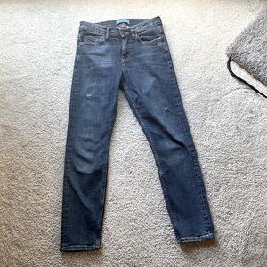 MiH (Made in Heaven) “Tomboy” Skinny Boyfriend Jeans, Size 24